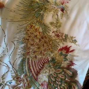 Pre loved white sequin dress